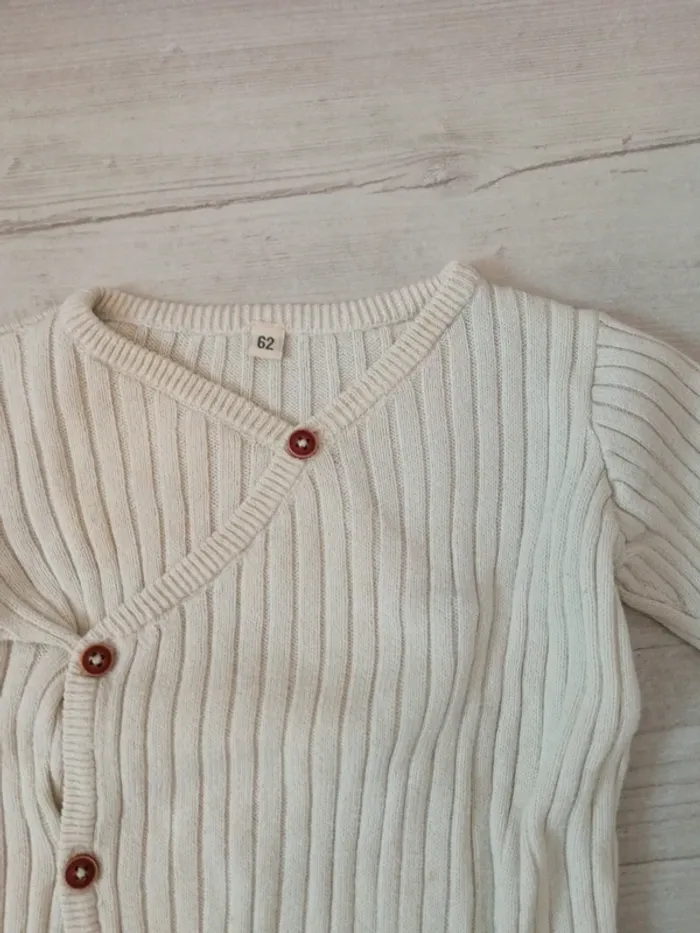 Gilet fermeture croisée 62cm - photo numéro 3