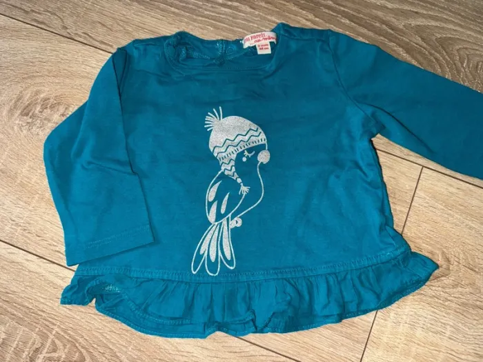 Ensemble de tee shirts ML 6 mois - photo numéro 3