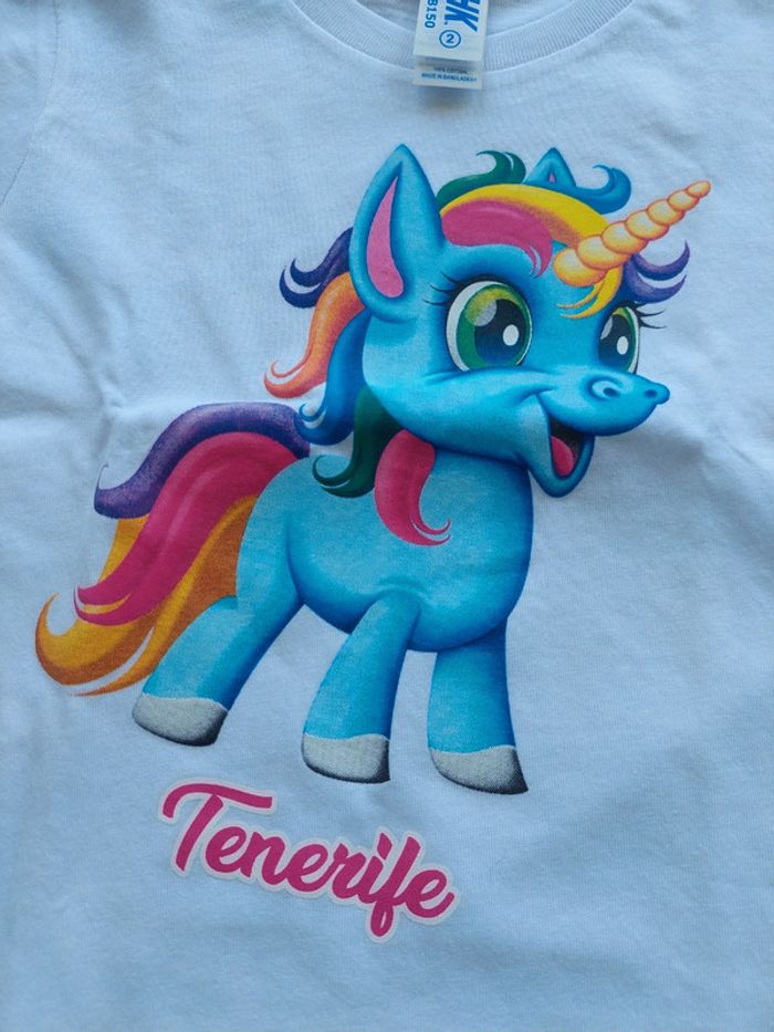 T-shirt licorne 2 ans - photo numéro 3