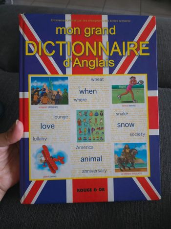 Livre mon grand dictionnaire d'anglais