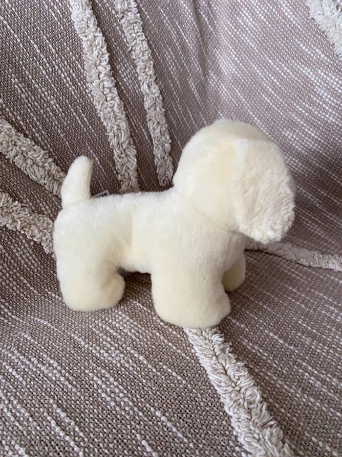 Peluche doudou 21cm Zeeman chien jaune très bon état - photo numéro 3