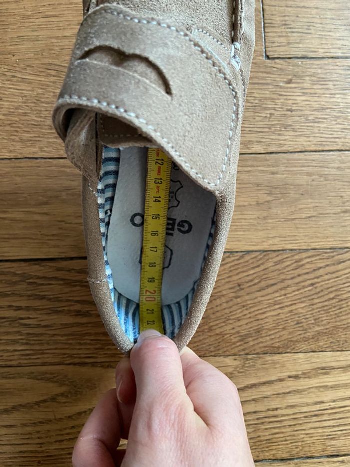 Mocassins cuir scratch portés 1 fois - photo numéro 6