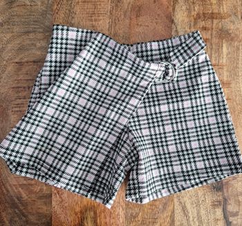 Short portefeuille 3 ans à carreaux