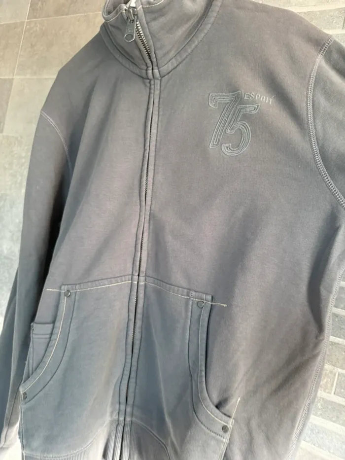 Sweat zippé Esprit – Taille XL - photo numéro 2