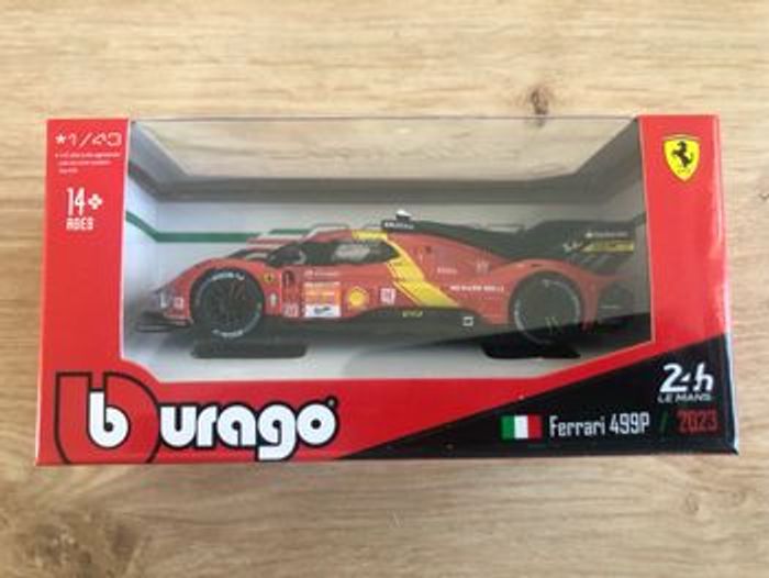 Miniature Burago Ferrari 499P N 51