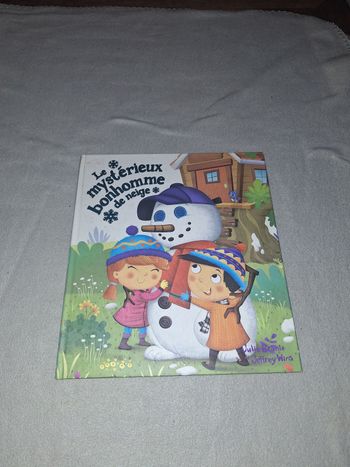 Livre bonhomme de neige