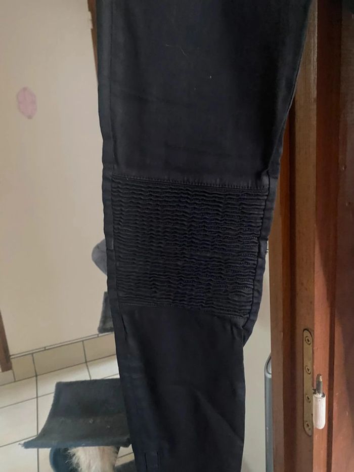 Pantalon noir skinny taille 36 marque Zara - photo numéro 3
