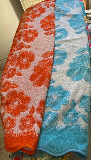 Lot 2 petites serviettes