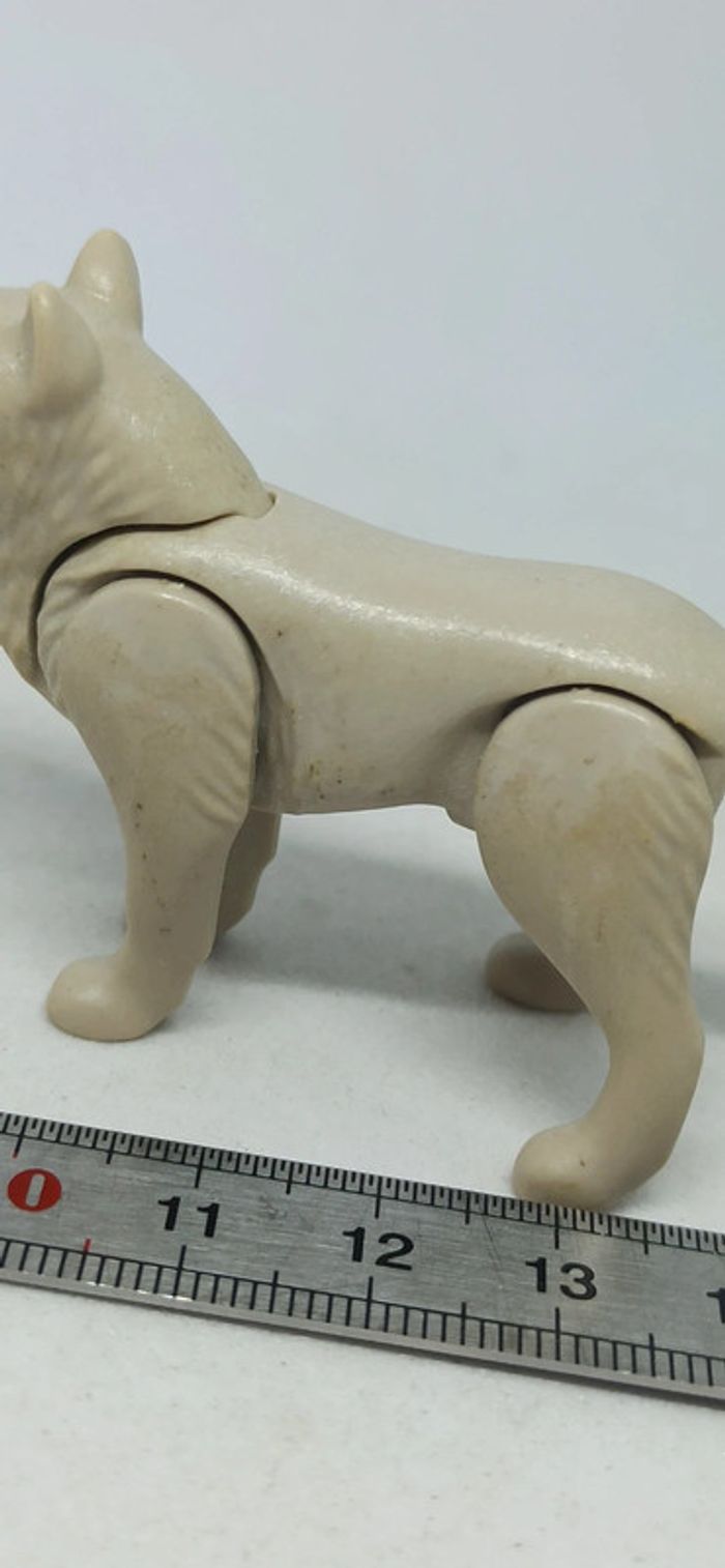 Loup gris crème playmobil - photo numéro 3