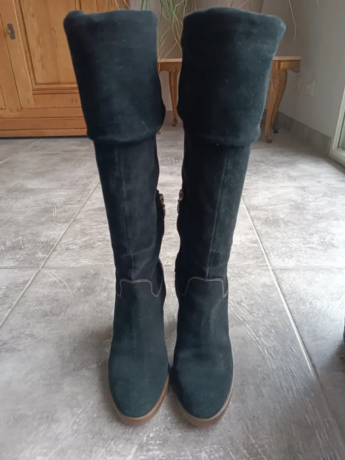 Bottes Geox marron foncé