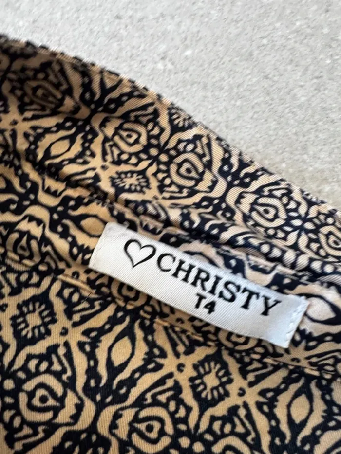 Chemise Christy, taille 4 (XL), très bon état, - photo numéro 3