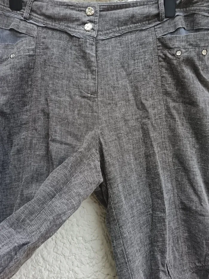 ensemble veste + pantacourt + collier Fille des Sables femme 46 / 48 - photo numรฉro 6