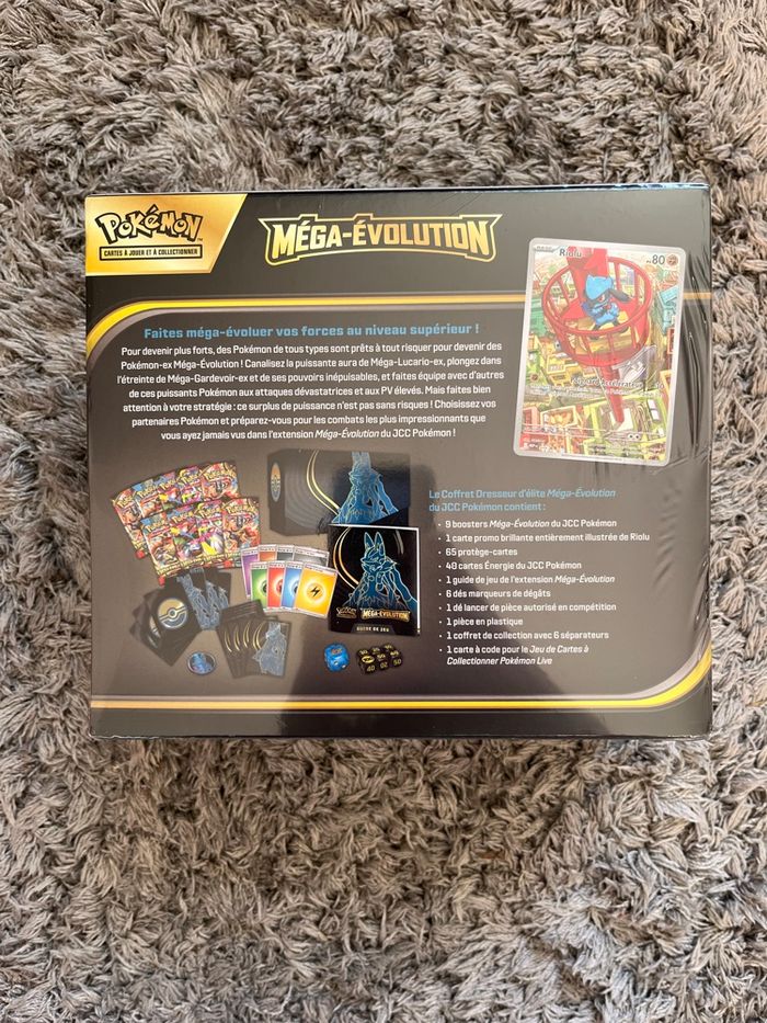 ETB Méga Évolution Lucario M01 FR Scellé - photo numéro 3