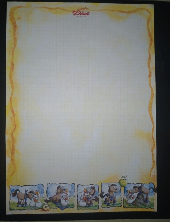 Diddl - Feuille A4 neuve - 0,60€