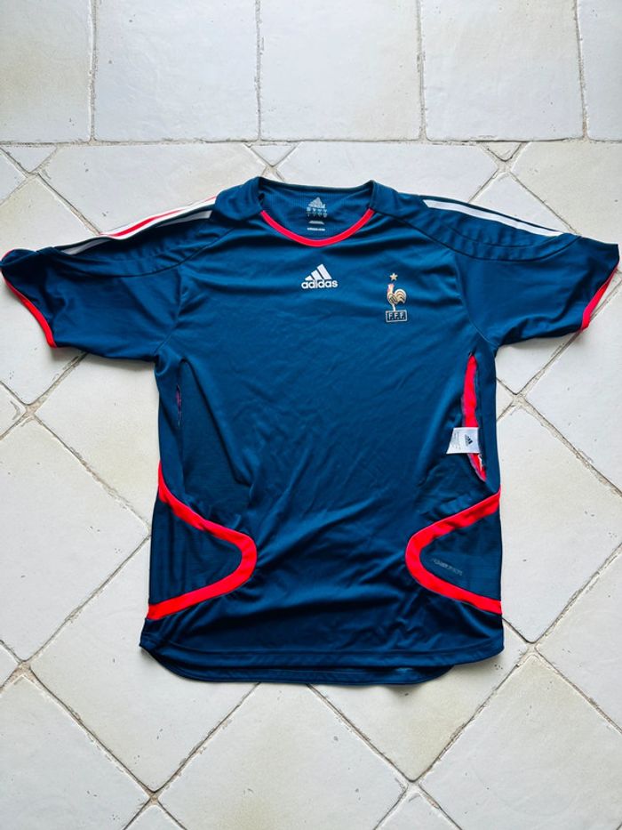 Maillot Équipe de France 2006 training vintage ADIDAS