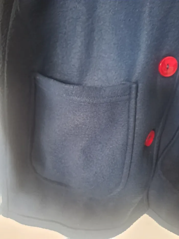 Veste Polaire marine Linvosges Taille 38/40 - photo numéro 6