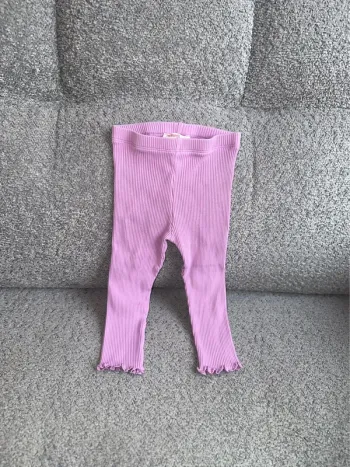 Legging Lilas effet côtelé Du Pareil Au Même