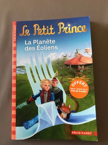 Livre Le petit Prince ,La planète des éoliens