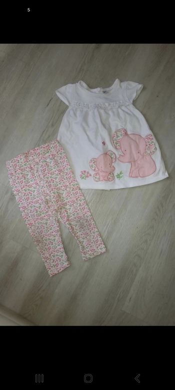 Ensemble fille 9 mois