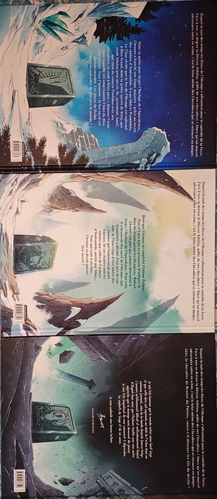 BD Saint Seiya Time Odyssey T1 à T3 - photo numéro 2