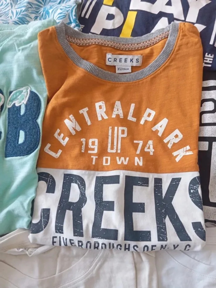 Lot t shirts manche courte 12 ans - photo numéro 9
