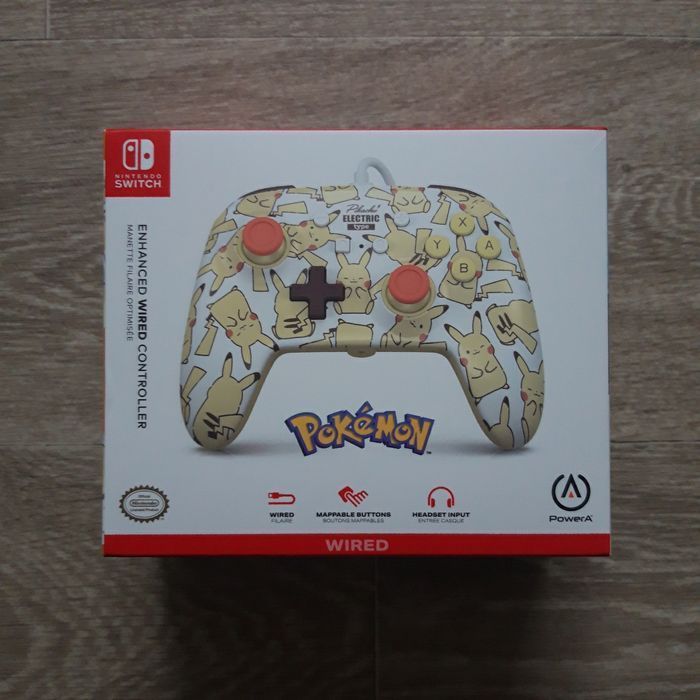 Manette filaire Pokémon Nintendo Switch NEUVE