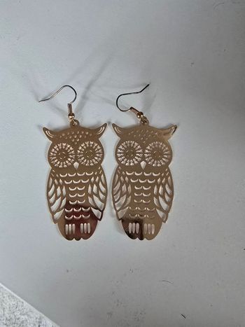 Boucles d’oreilles hiboux