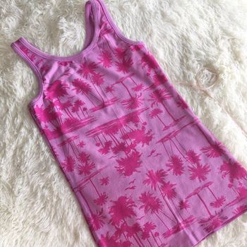 Débardeur imprimé, haut été, top unie