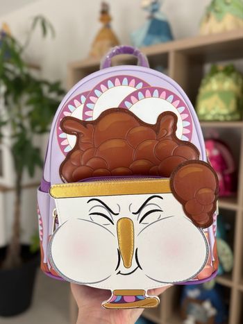 Loungefly zip belle et la bête