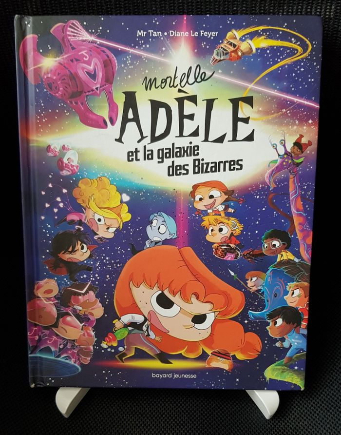 BD Mortelle Adèle et la galaxie des Bizarres - Mr Tan - Diane Le Feyer - Bayard Jeunesse