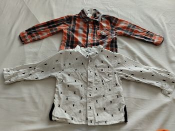 Chemises coton taille 23 mois