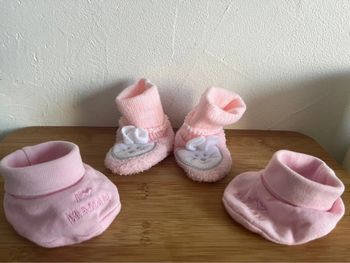 Lot paire de chaussons petite fille