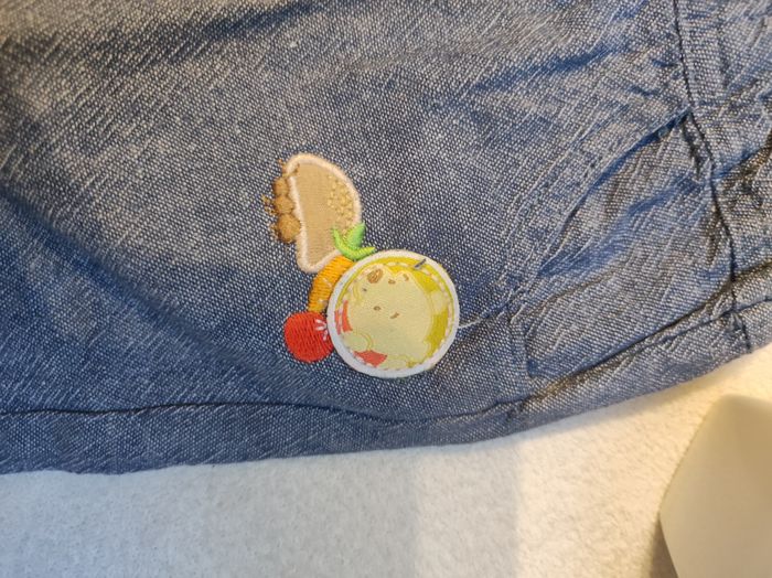 Pantalon lééger bleu Winnie l'ourson garçon - Taille 3 mois - Disney Baby - photo numéro 3