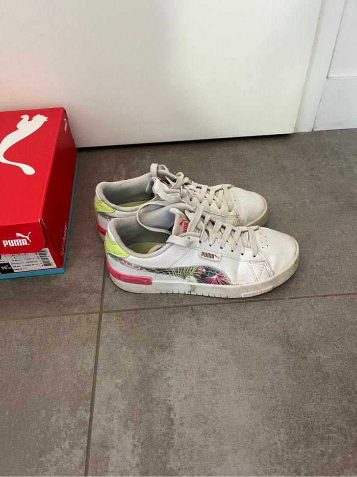 Puma sneakers blanches 37 - photo numéro 3