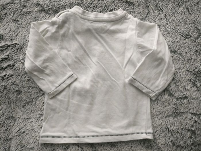 Tee-shirt manche longue taille 3 mois - photo numéro 2