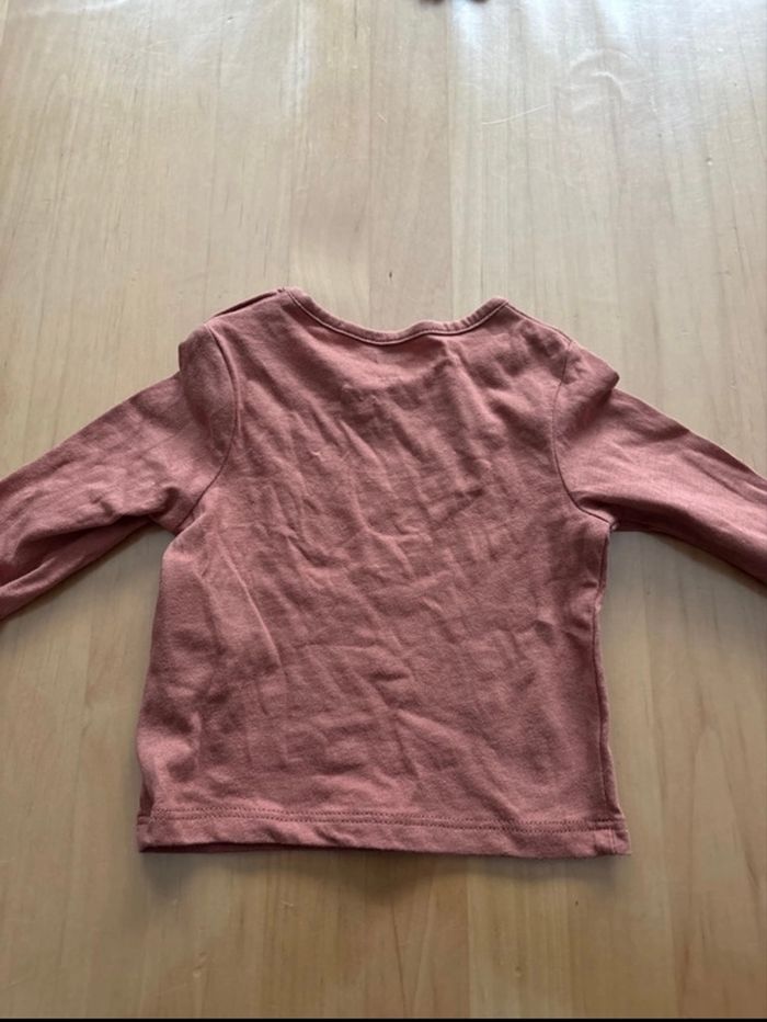 T-shirt manche longue 1 mois - photo numéro 4