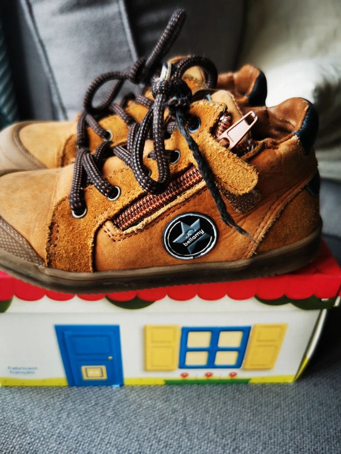 Chaussures Bellamy beco beige taille 27 - photo numéro 5