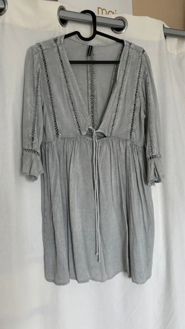 Robe fluide kaki PLT - photo numéro 5