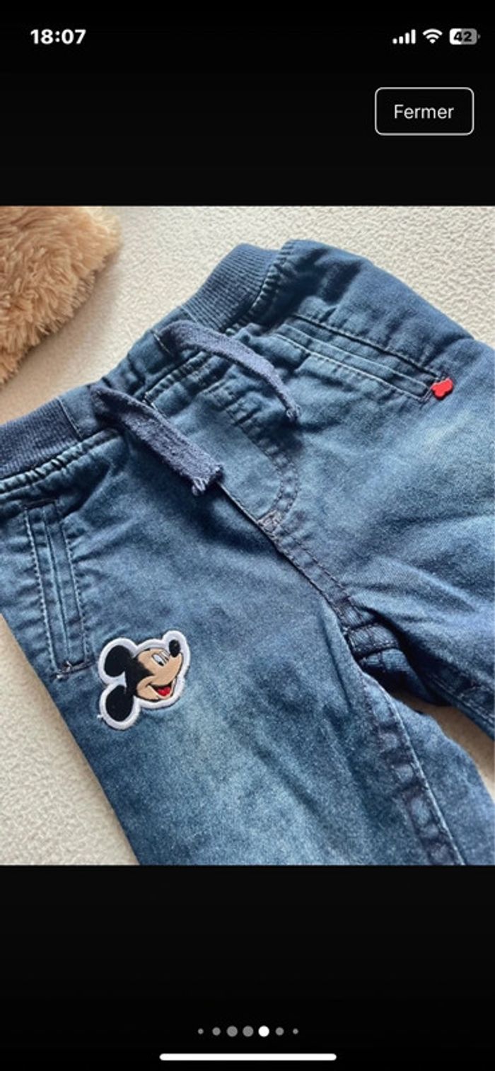 Lot 2 pantalons bébé garçon - photo numéro 8