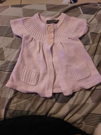 Gilet manche courte 6 mois