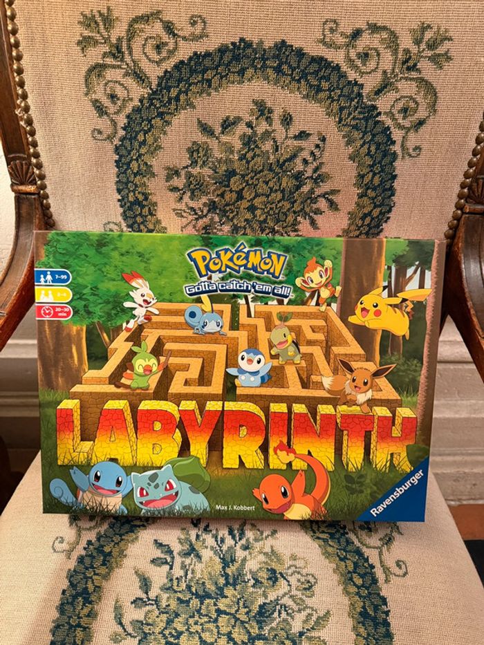 NEUF scellé jeu de société Labyrinthe Pokémon Pikachu Labyrinth Ravensburger