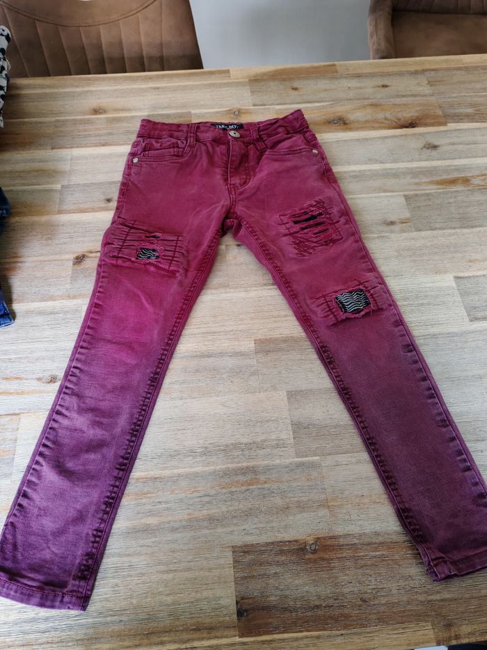 Pantalon jeans garçon 8 ans - photo numéro 2