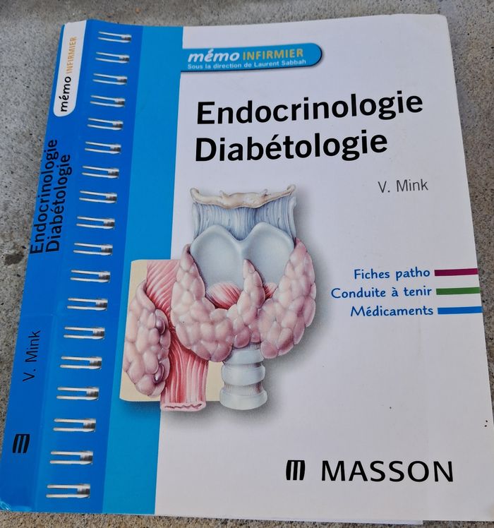 Livre infirmier endocrinologie diabetologie