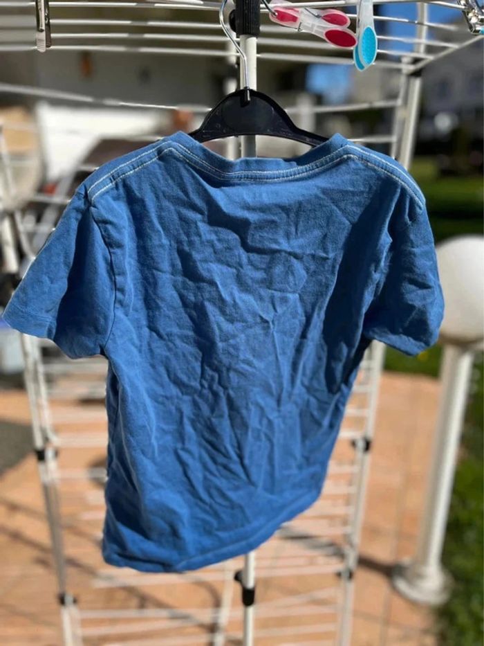 T shirt bleu verbaudet 8 ans - photo numéro 2