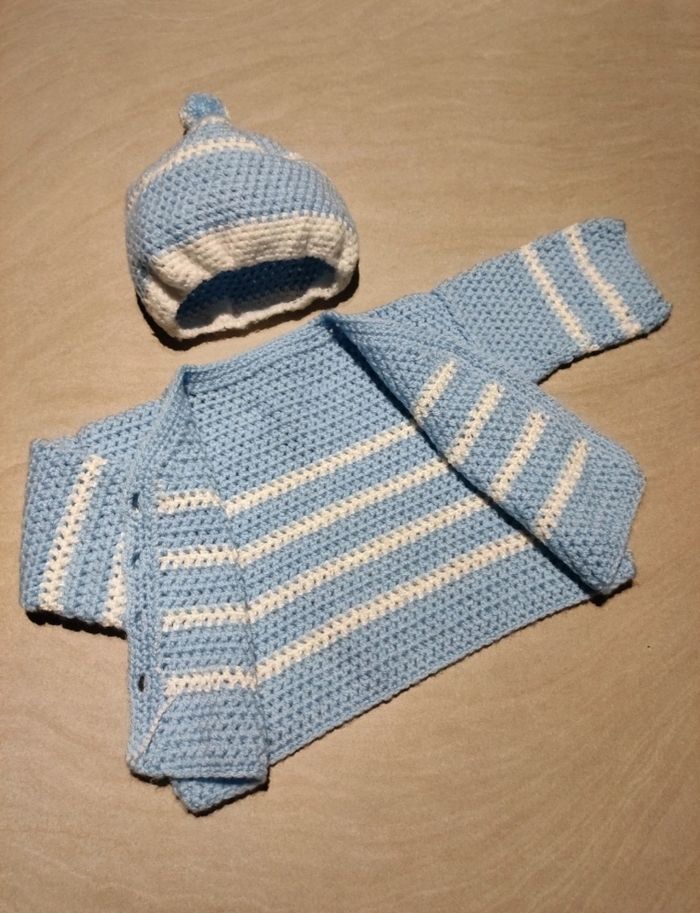 Gilet + bonnet - photo numéro 2