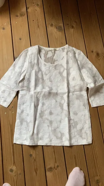 Blouse effet transparent
