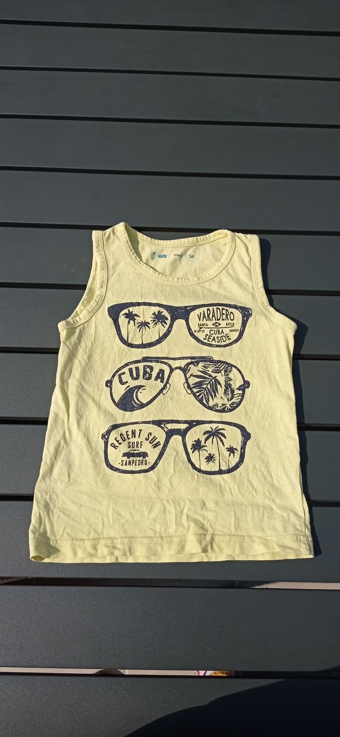 Débardeur 3 ans