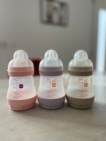 Lot de 3 biberons mam 160 ml
