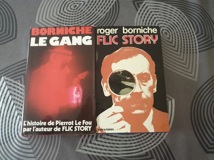 Lot de 2 livres de Roger Borniche