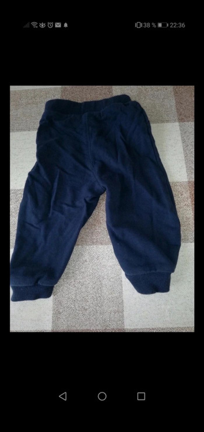 Bas de jogging 12 mois Marine Tex - photo numéro 3